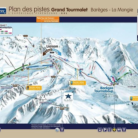 شقة Bagnères-de-Bigorre  في Studio Au Pied Des Pistes De La Mongie المظهر الخارجي الصورة