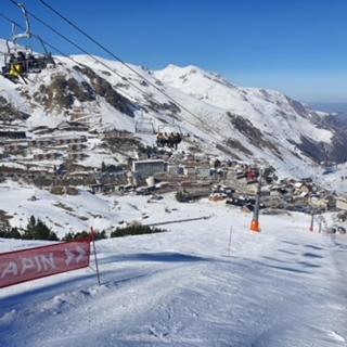 شقة Bagnères-de-Bigorre  في Studio Au Pied Des Pistes De La Mongie المظهر الخارجي الصورة